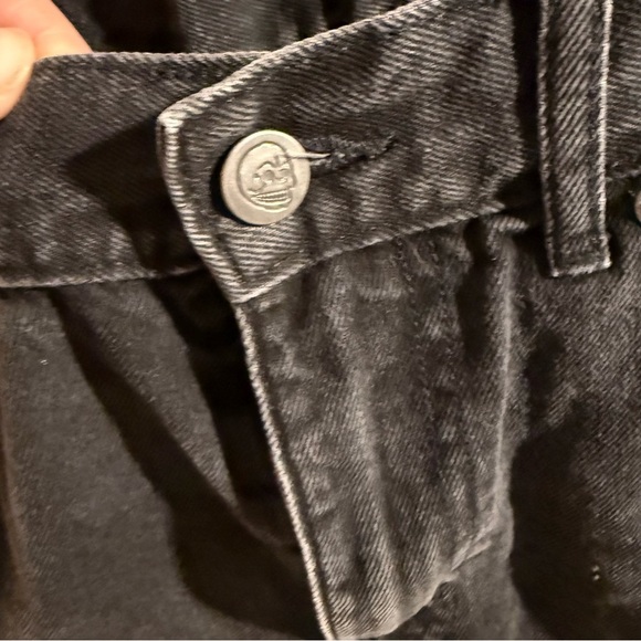 Cheap Monday Charcoal Jean Shorts - Picture 3 of 6